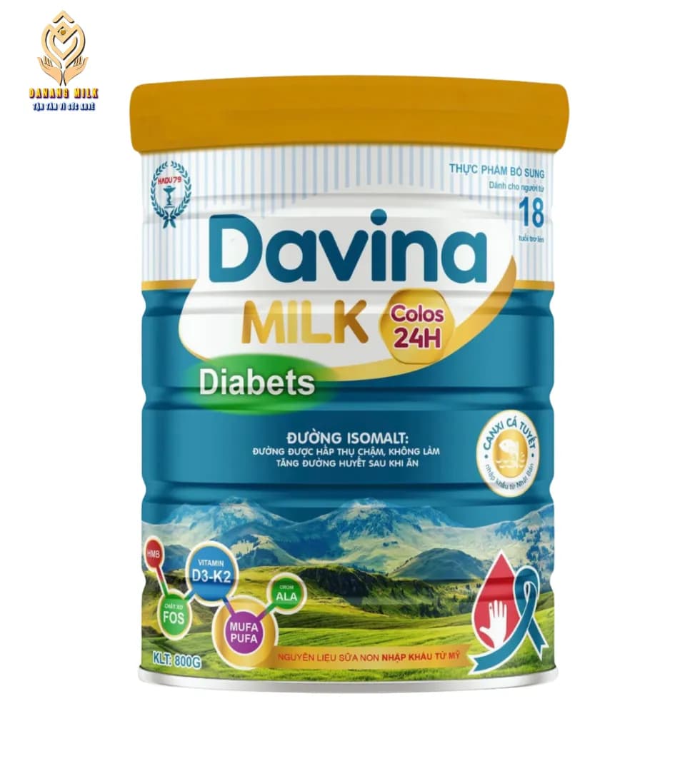 Davina milk Diabets  chế độ ăn đặc biệt 